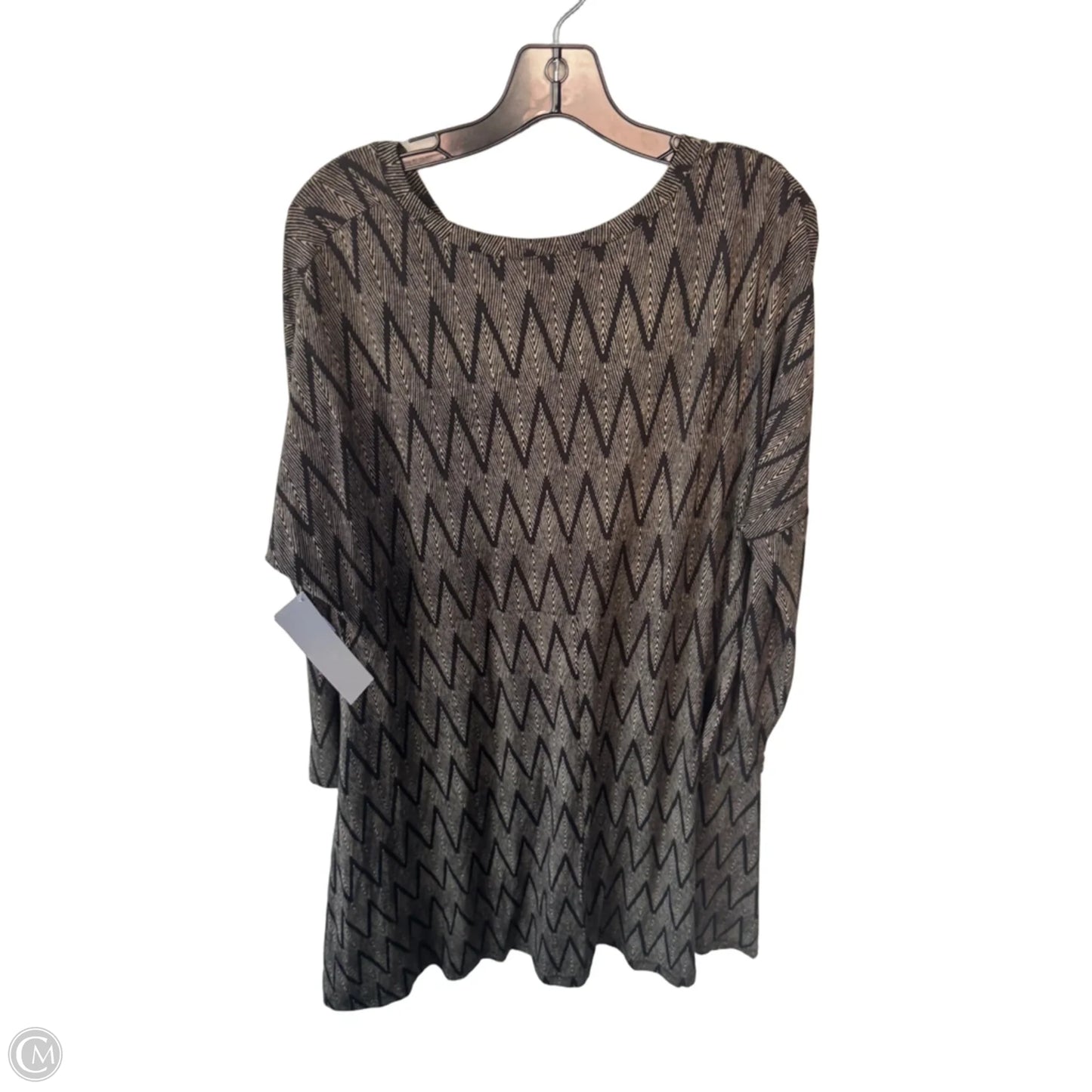 Dress Work By Clothes Mentor In Black & Brown, Size: M