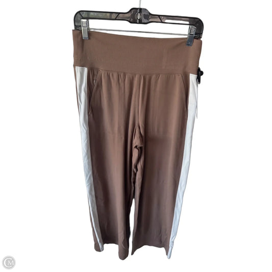 Athletic Pants By Athleta In Brown & White, Size: 4