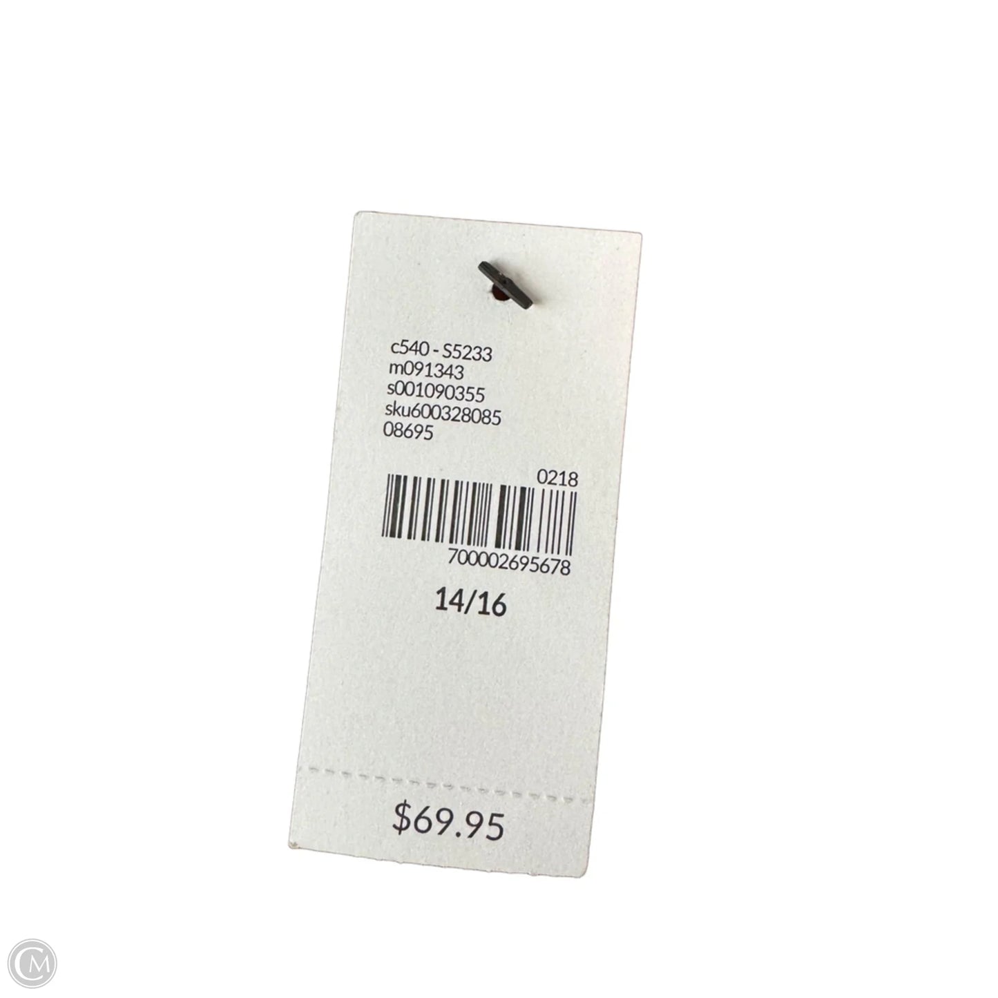 Dress Casual Maxi By Lane Bryant In Black & White, Size: L