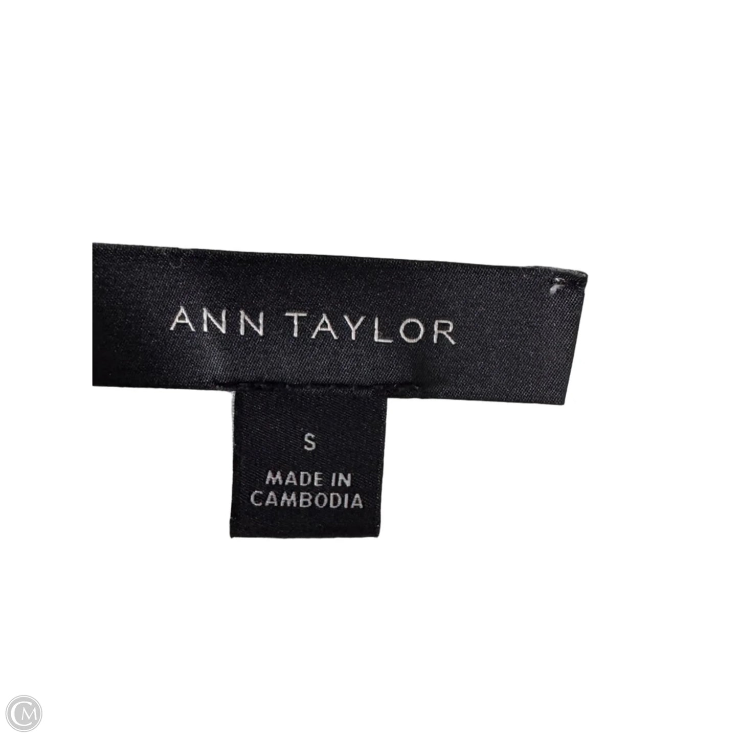 Sweater Short Sleeve By Ann Taylor In Green, Size: S