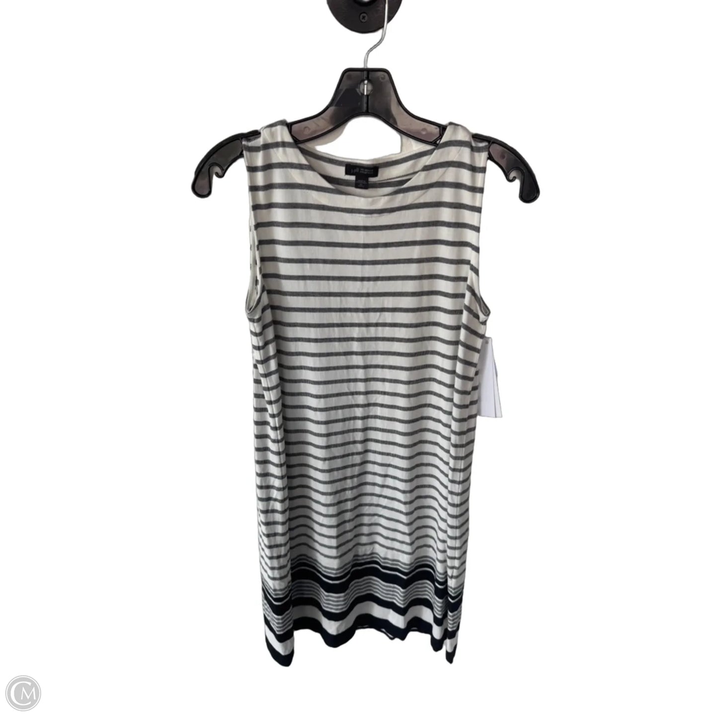 Dress Casual Short By J. Jill In Black & White, Size: Xsp