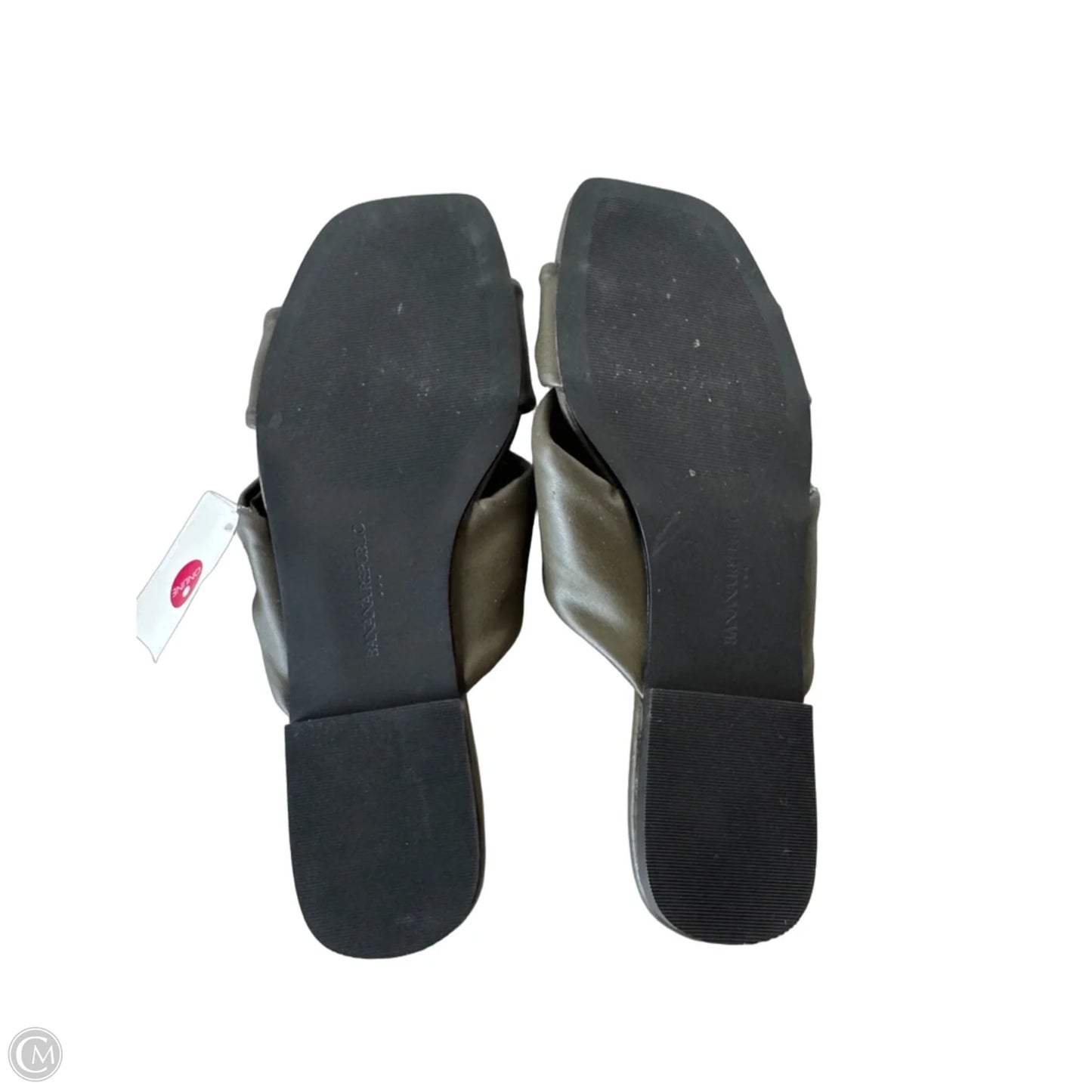 Sandals Flats By Banana Republic In Green, Size: 9