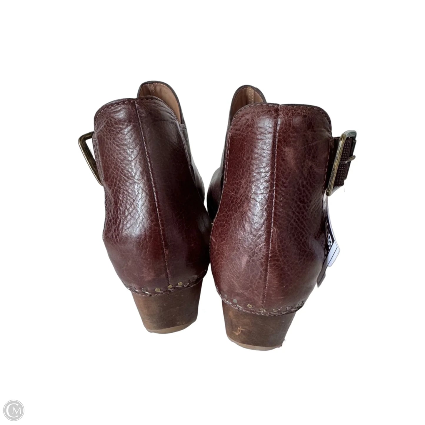 Sandals Heels Wedge By Dansko In Brown, Size: 7.5