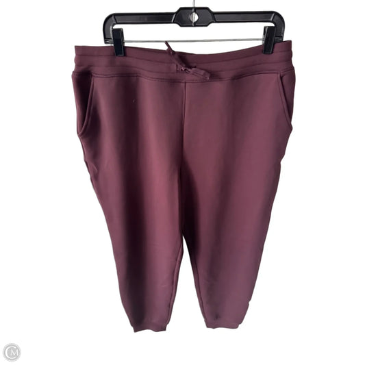 Pants Joggers By 32 Degrees In Maroon, Size: 12