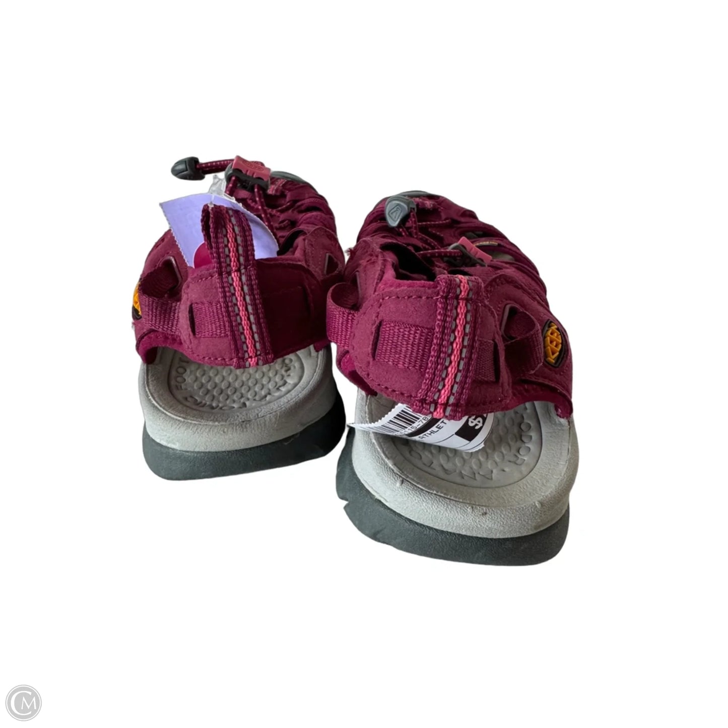 Shoes Athletic By Keen In Maroon, Size: 8