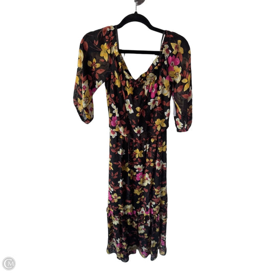 Dress Casual Maxi By Premier Amour In Black & Brown, Size: S