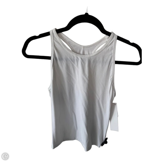 Athletic Tank Top By Lululemon In White, Size: M