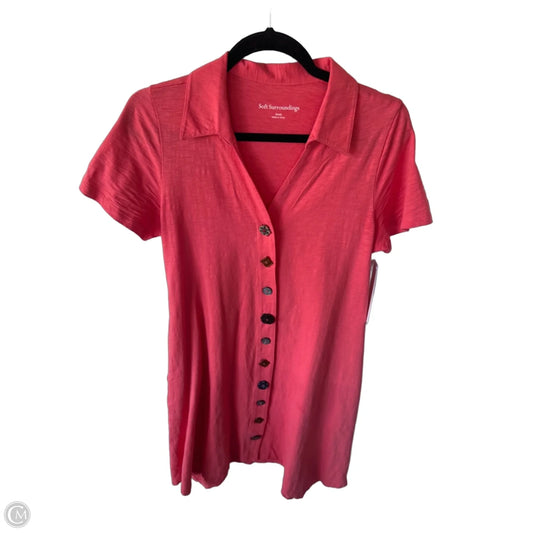 Dress Casual Short By Soft Surroundings In Pink, Size: S
