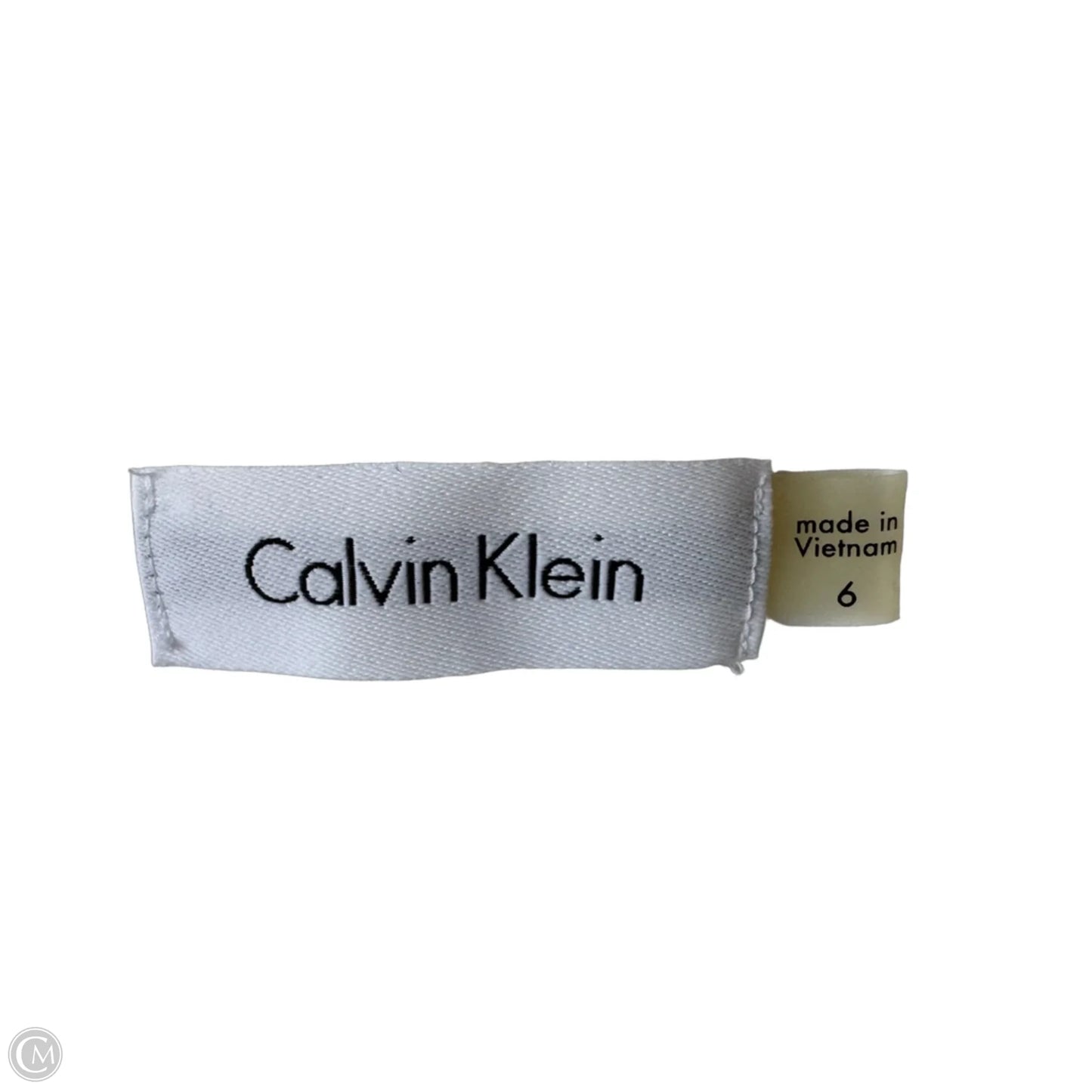 Skirt Mini & Short By Calvin Klein In White, Size: 6