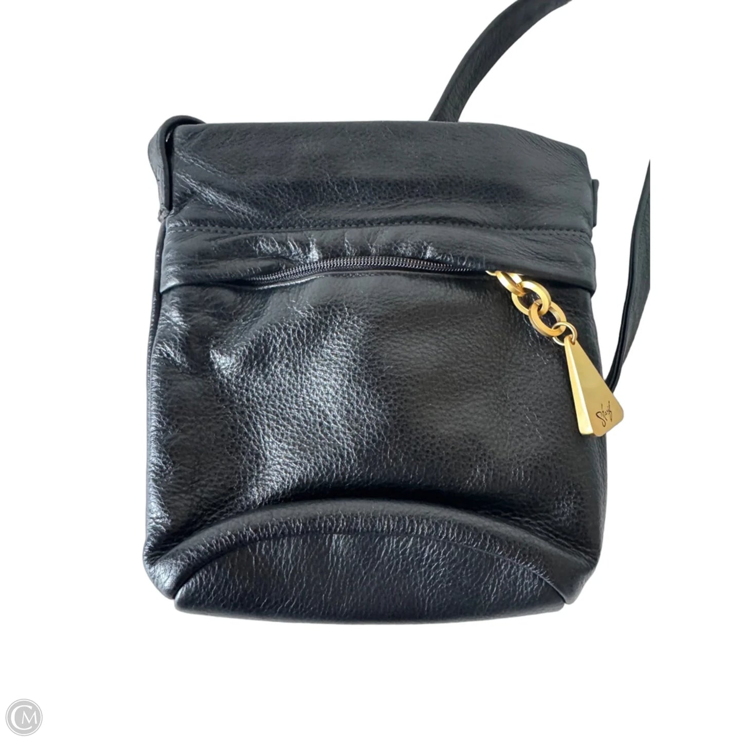 Crossbody Leather By Sharif, Size: Medium
