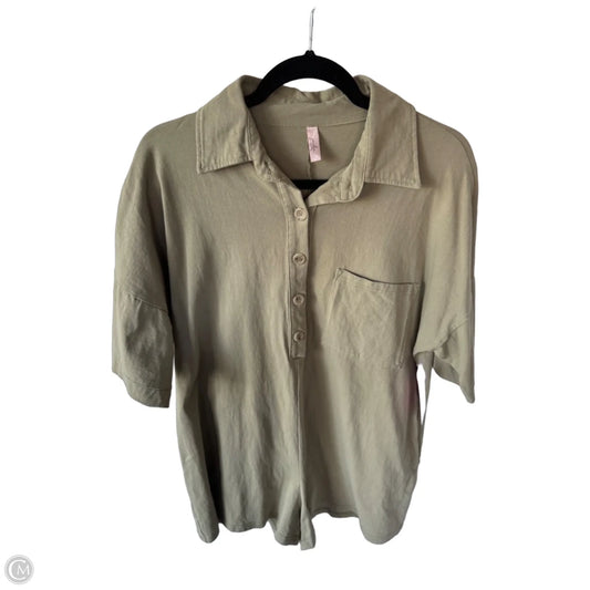 Romper By Clothes Mentor In Green, Size: M
