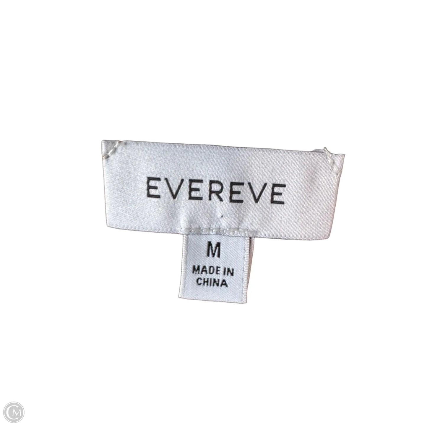 Top Short Sleeve By Evereve In Brown & Red, Size: M