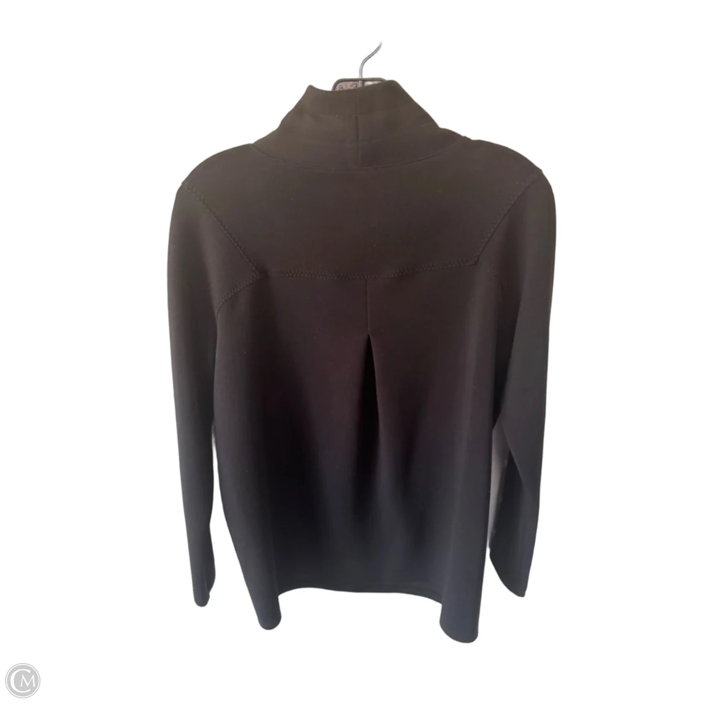 Sweatshirt Collar By Spanx In Black, Size: S