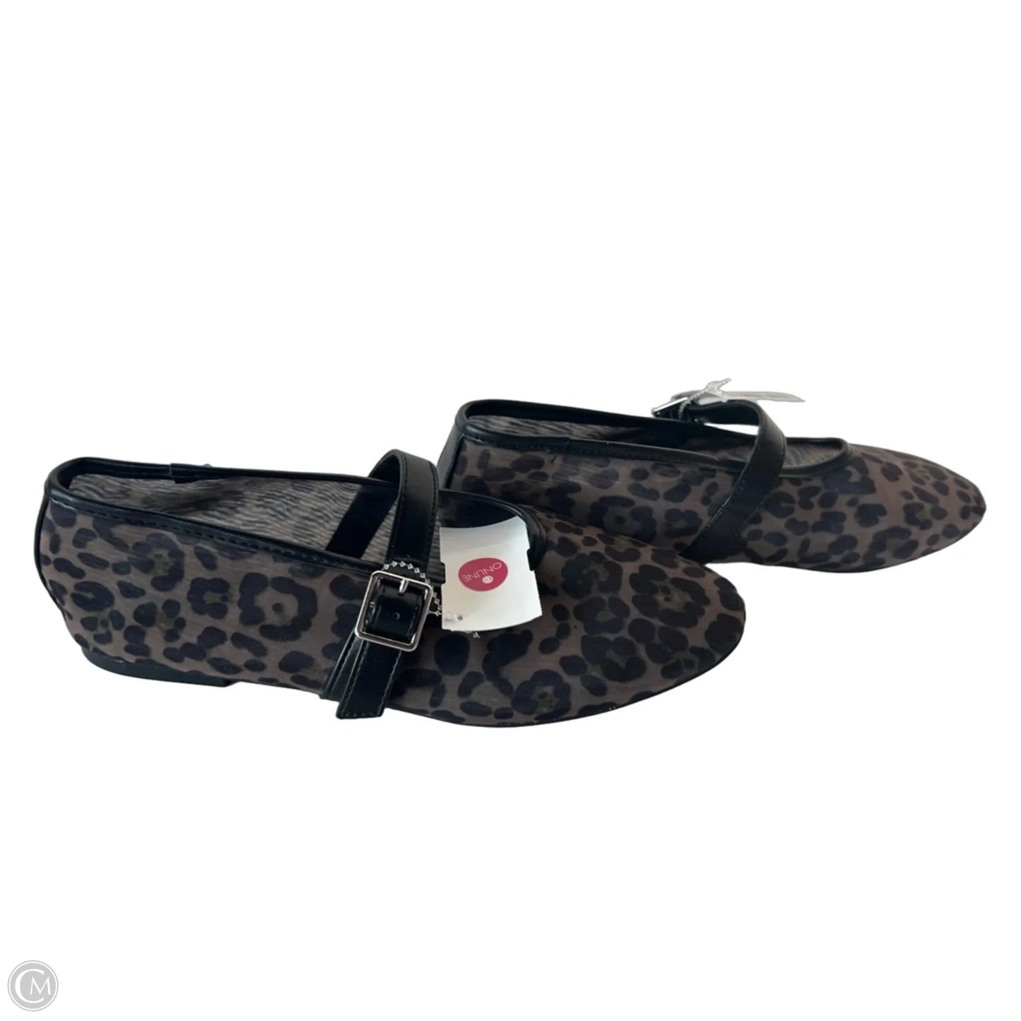 Shoes Flats By Cmc In Animal Print, Size: 8