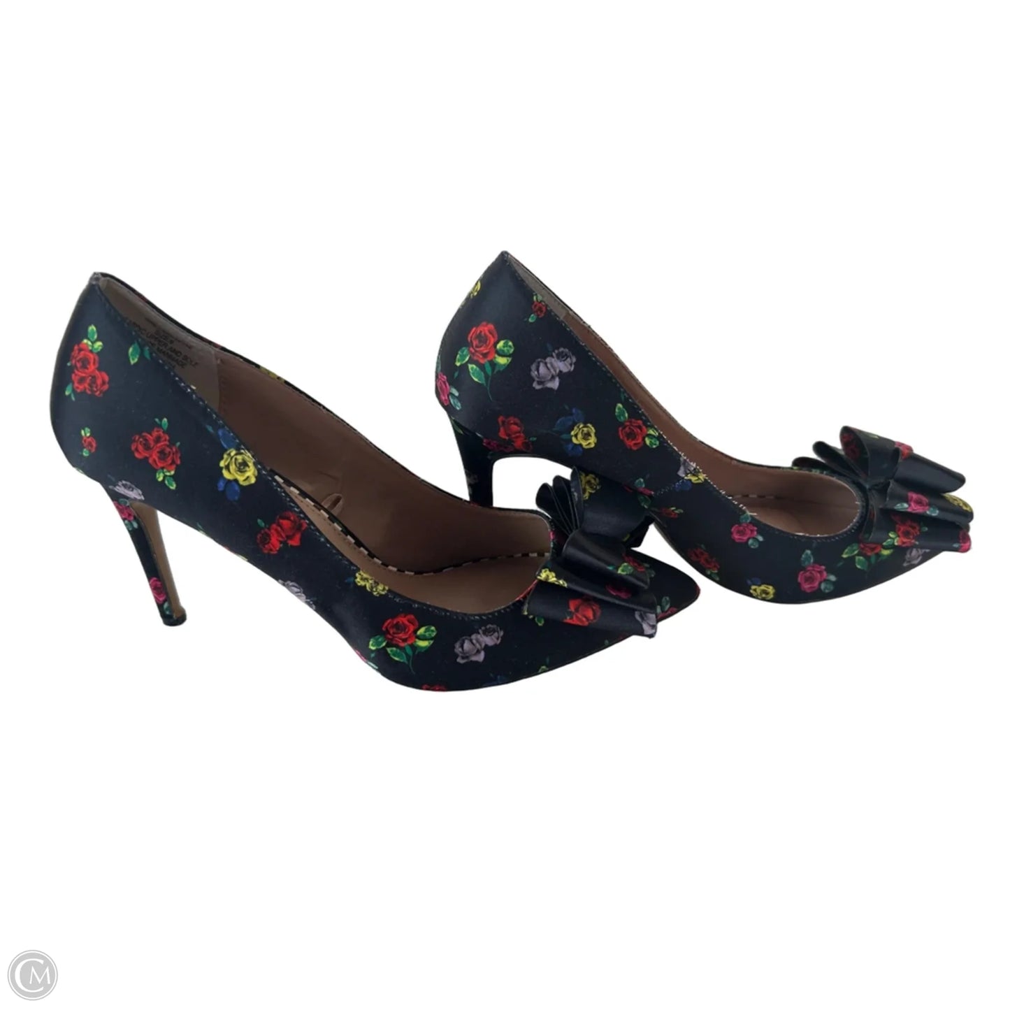 Shoes Heels Stiletto By Betsey Johnson In Floral Print, Size: 9