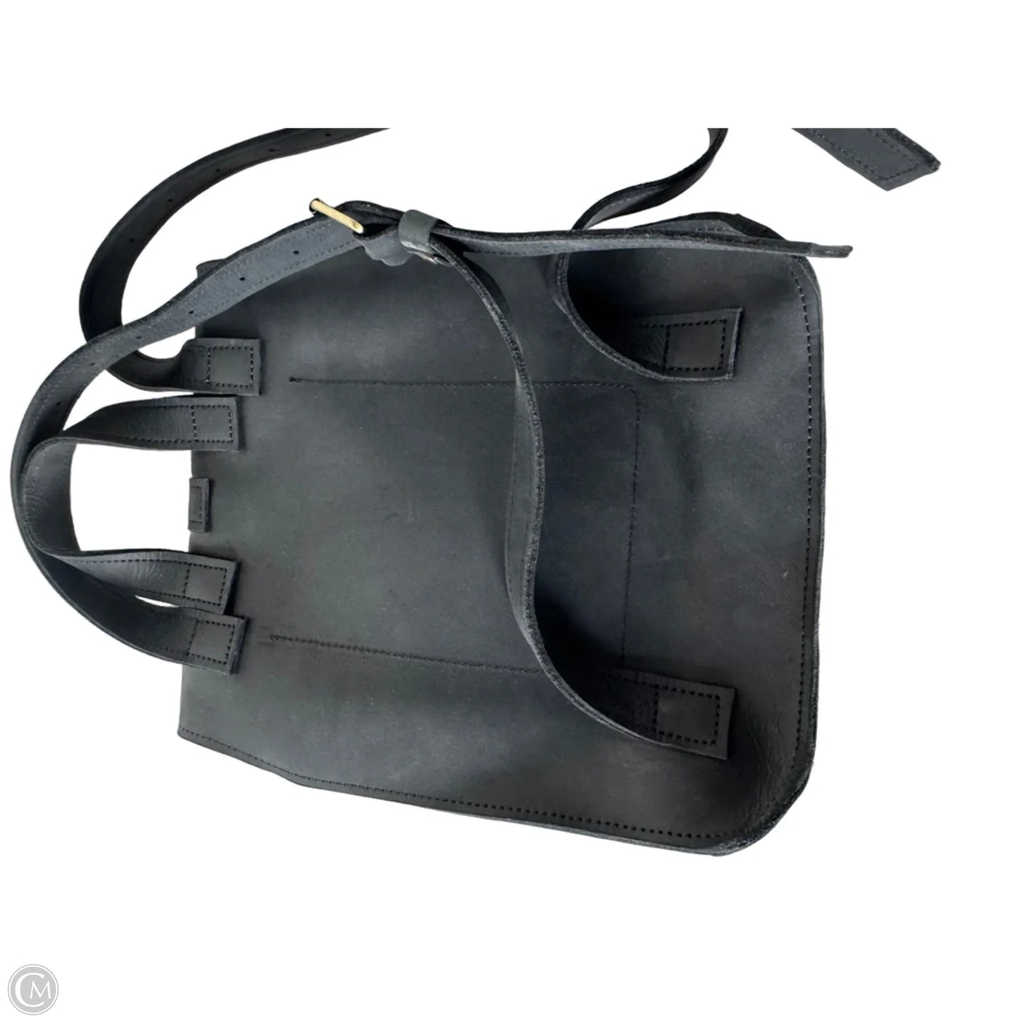 Backpack Leather By Clothes Mentor, Size: Medium