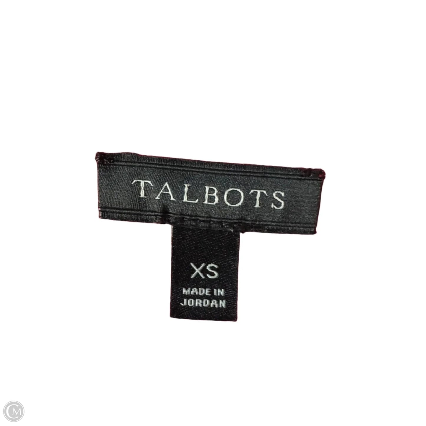 Sweater Short Sleeve By Talbots In Red, Size: Xs