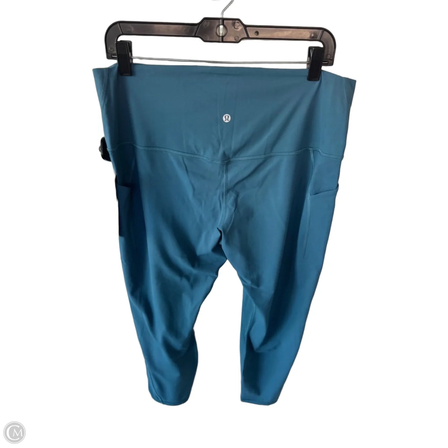 Athletic Leggings By Lululemon In Blue, Size: 16