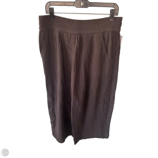 Pants Linen By Aerie In Brown, Size: 12