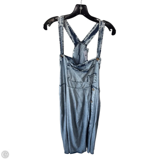 Dress Casual Maxi By Clothes Mentor In Blue Denim, Size: Xl