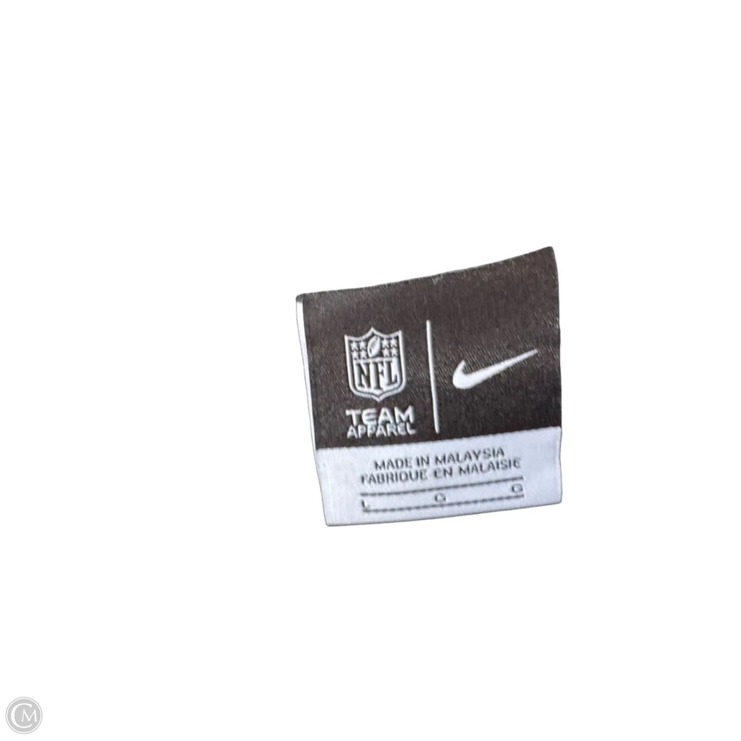 Top Long Sleeve By Nfl In Blue & Grey, Size: L