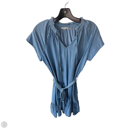 Dress Casual Short By Black Tape In Blue Denim, Size: S