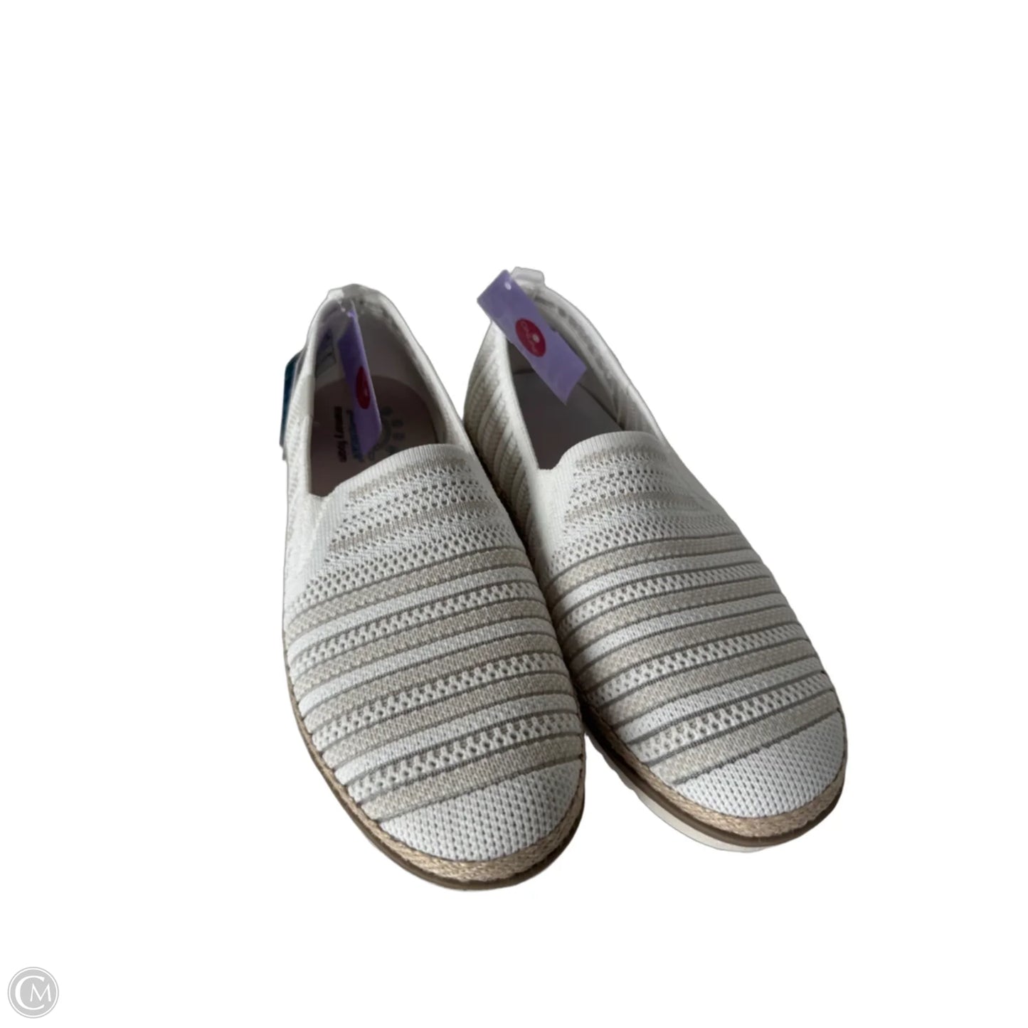 Shoes Flats By Bobs In Tan & White, Size: 7