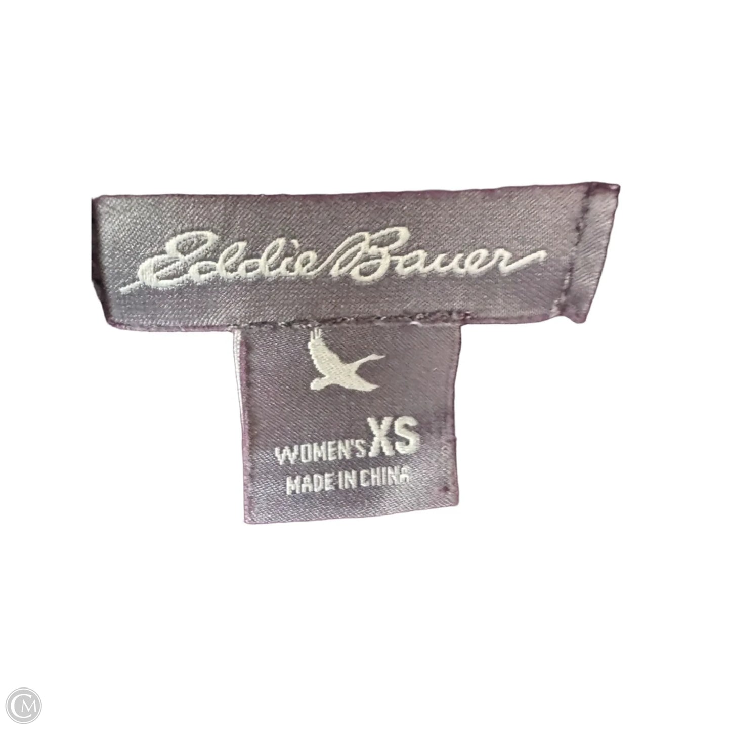 Sweater Cardigan By Eddie Bauer In Purple, Size: Xs