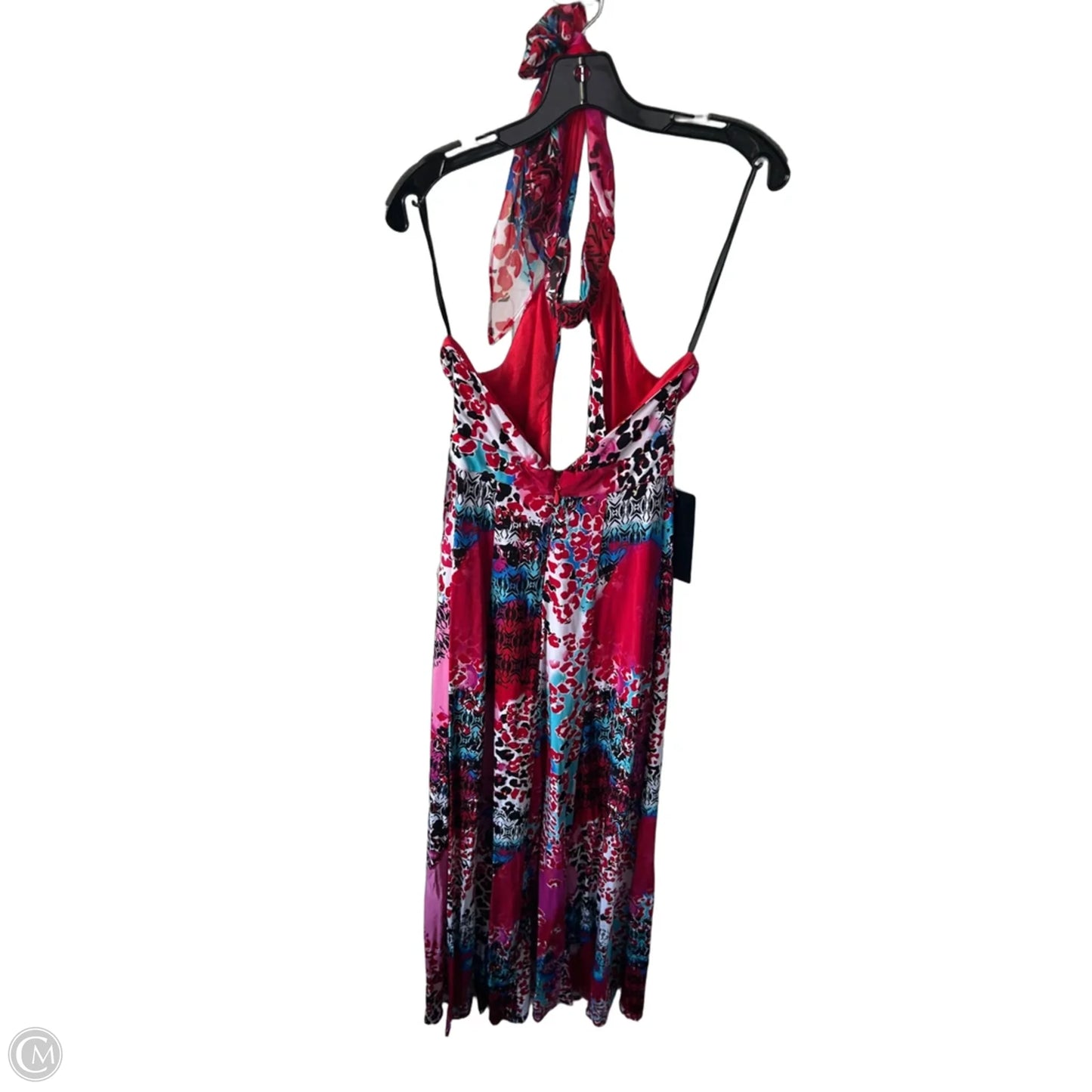 Dress Party Long By Bebe In Red & White, Size: Xs