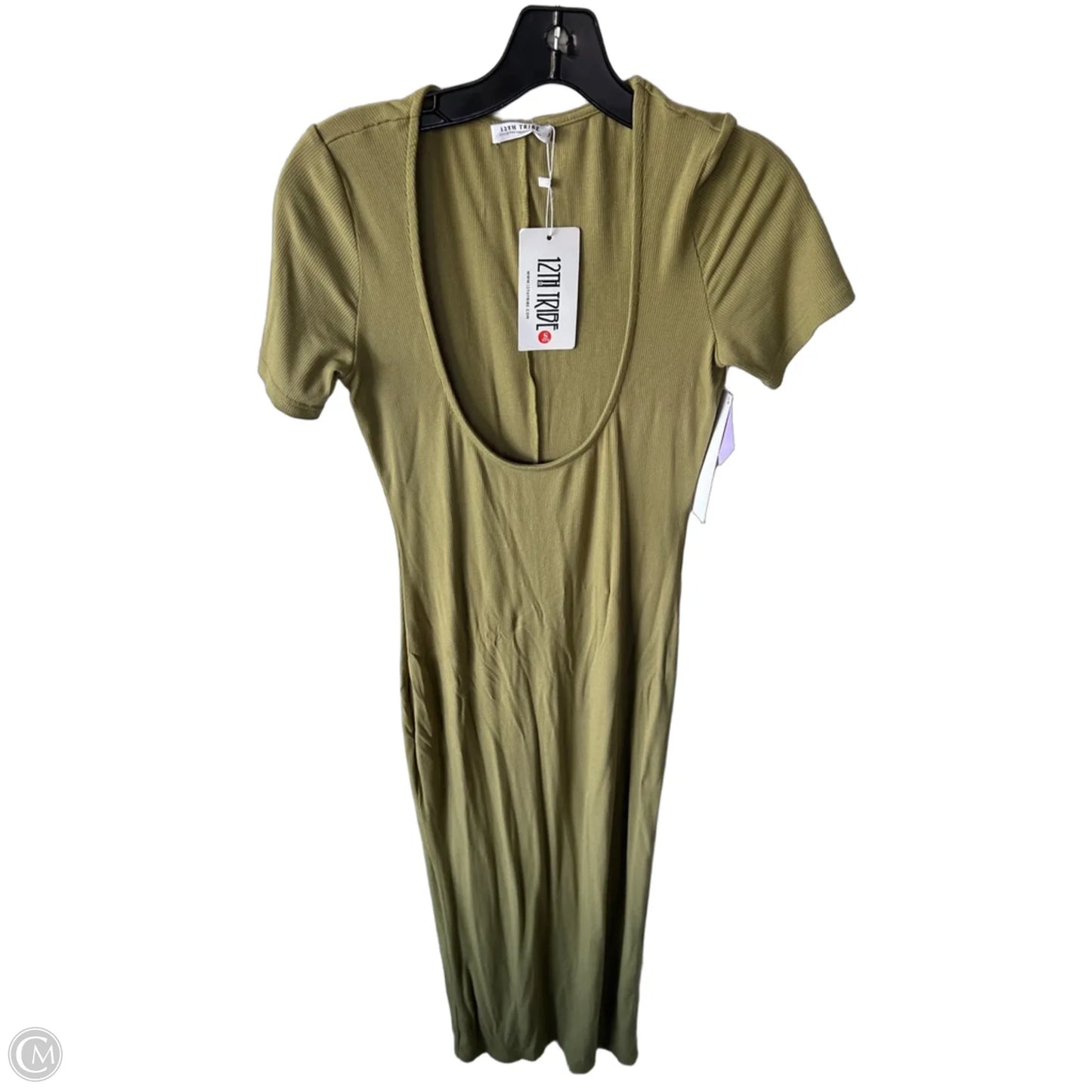 Dress Casual Maxi By 12th Tribe In Green, Size: S