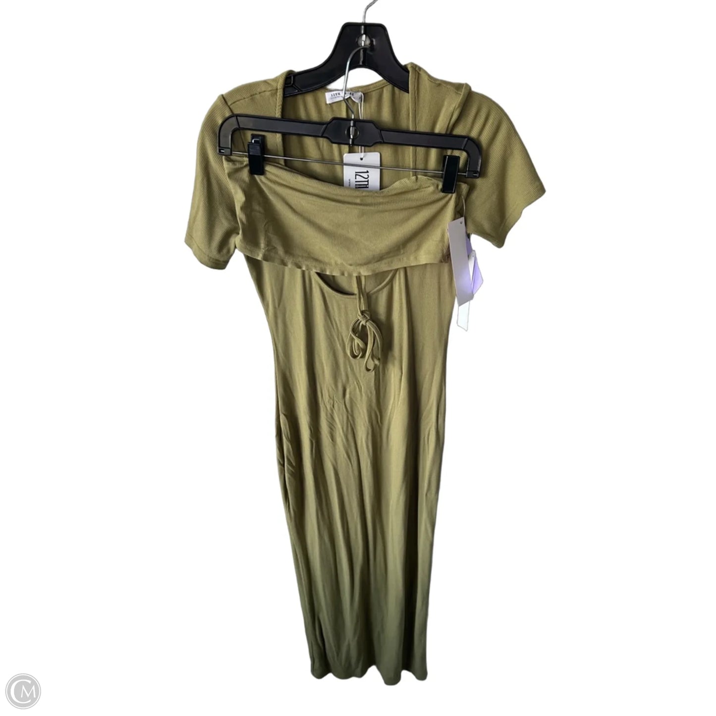 Dress Casual Maxi By 12th Tribe In Green, Size: S
