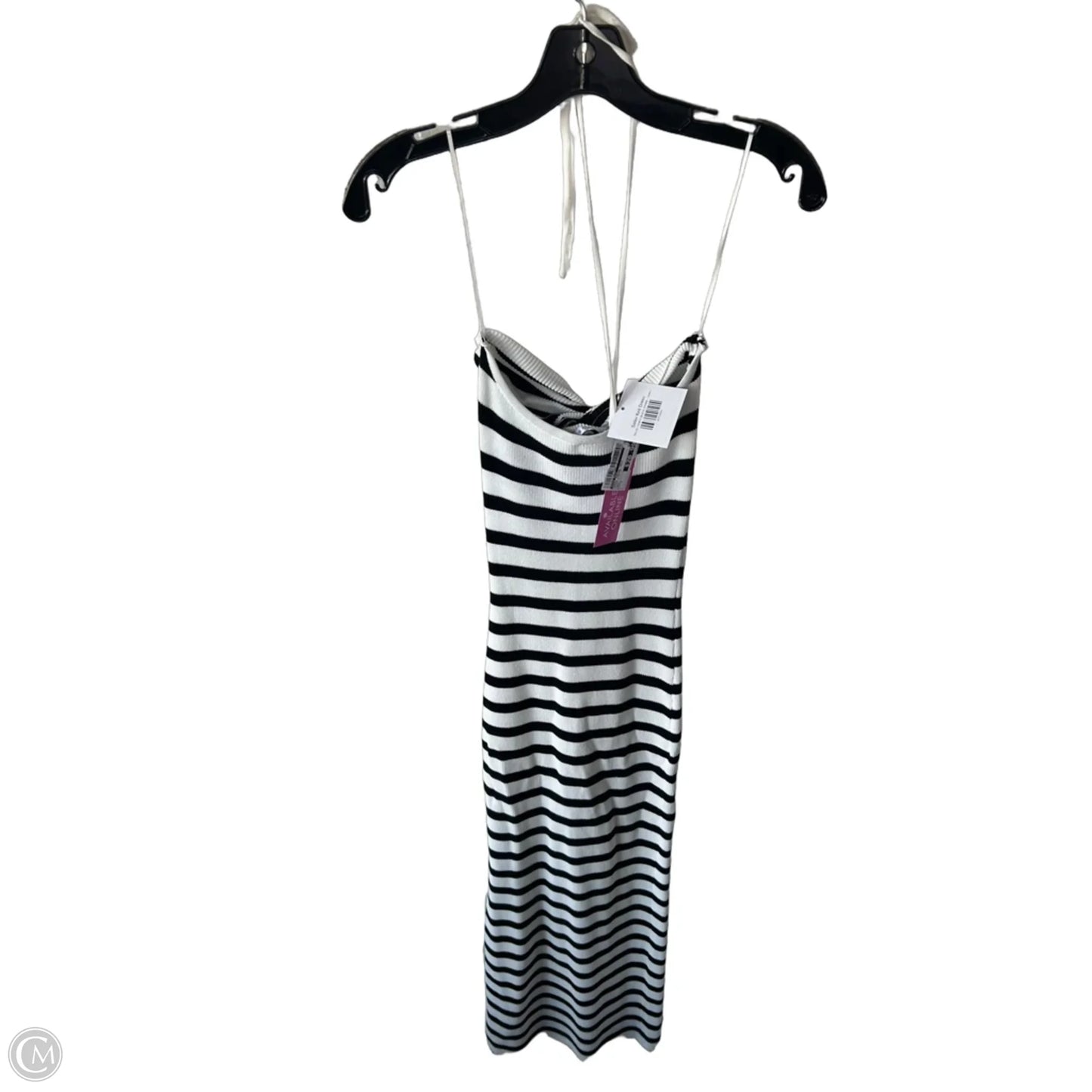 Dress Casual Maxi By Miou Muse In Black & White, Size: S