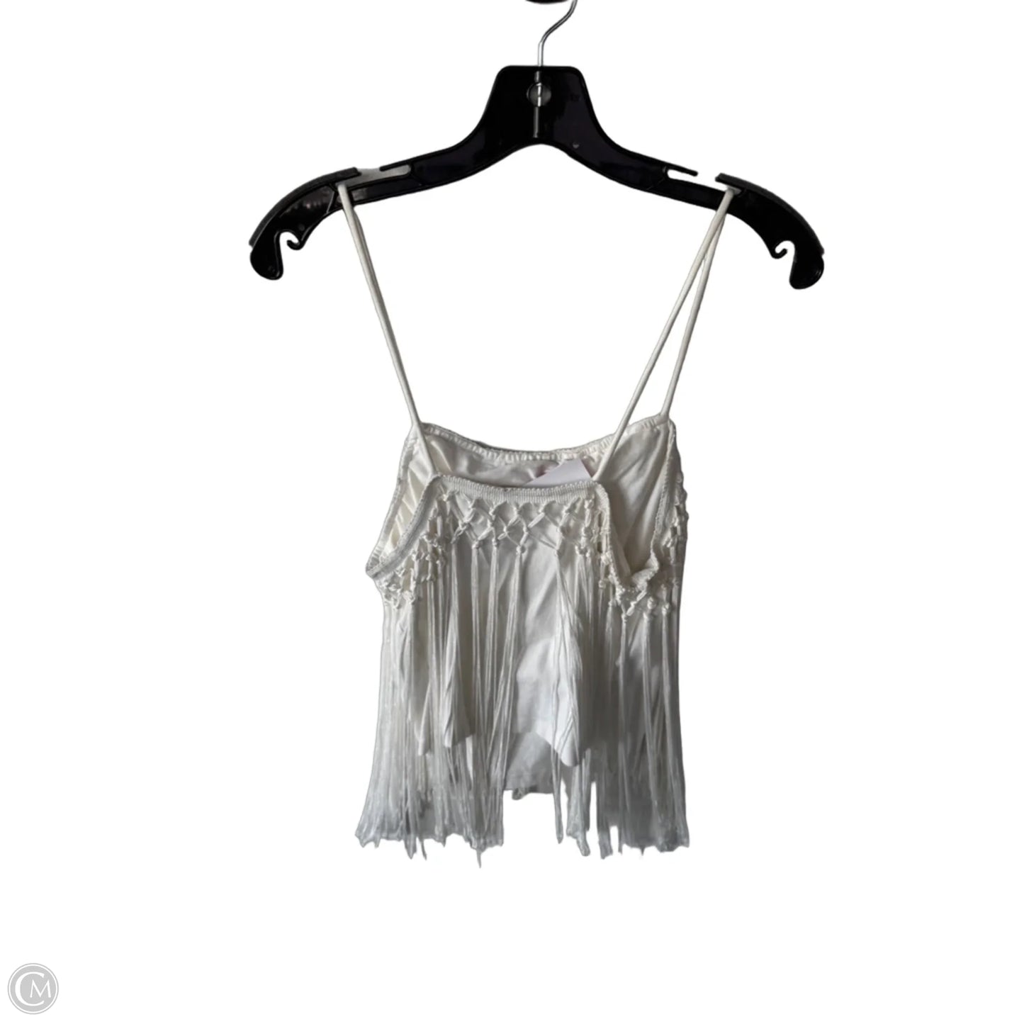 Top Sleeveless By Anthropologie In White, Size: S