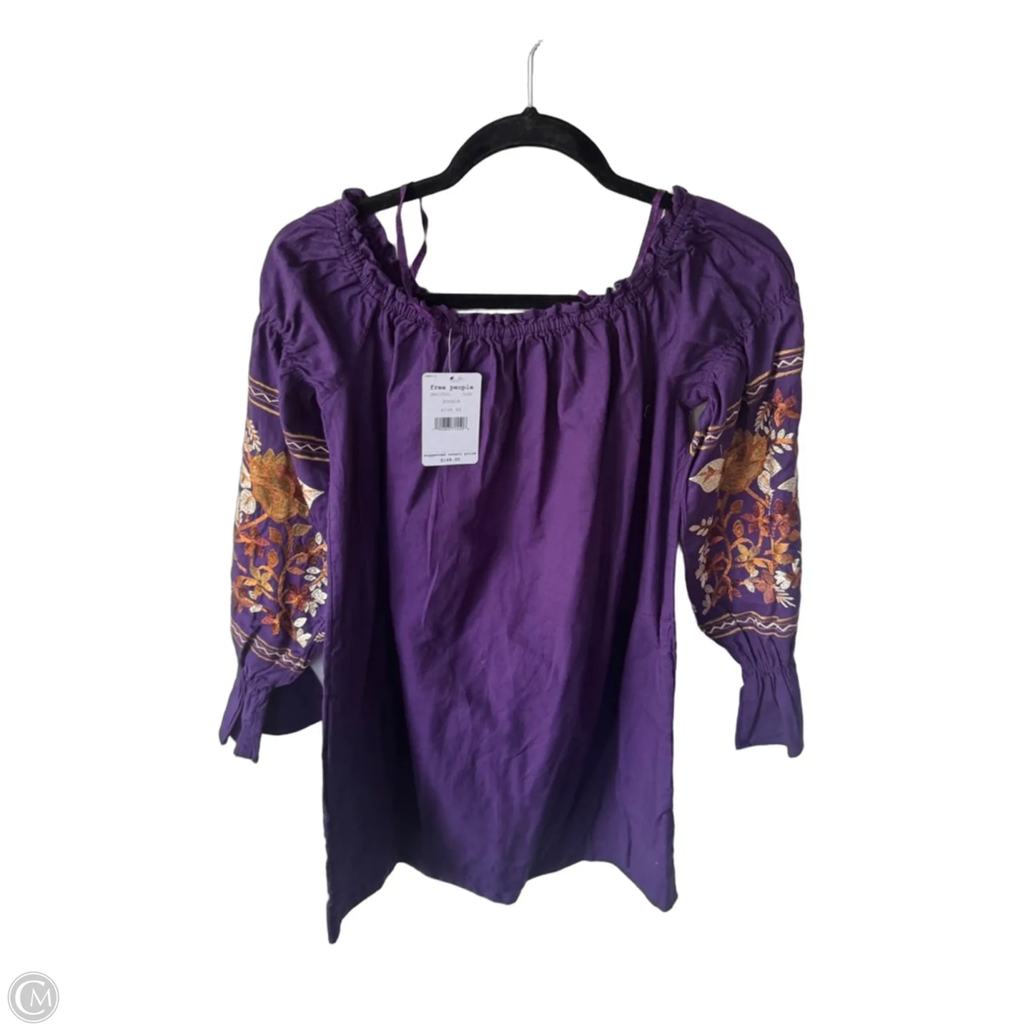 Dress Casual Short By Free People In Purple & Tan, Size: Xs