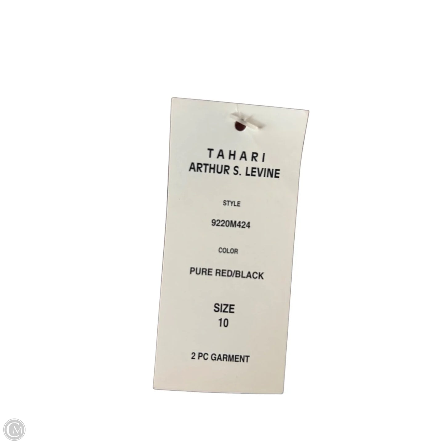 Dress Casual Maxi By Tahari By Arthur Levine In Black, Size: M
