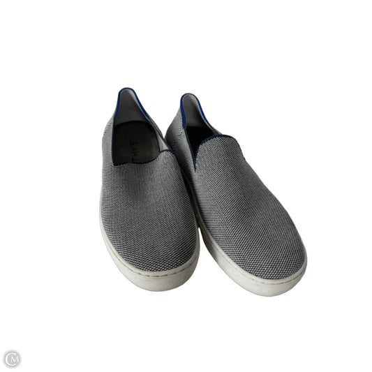 Shoes Flats By Rothys In Blue & White, Size: 8.5