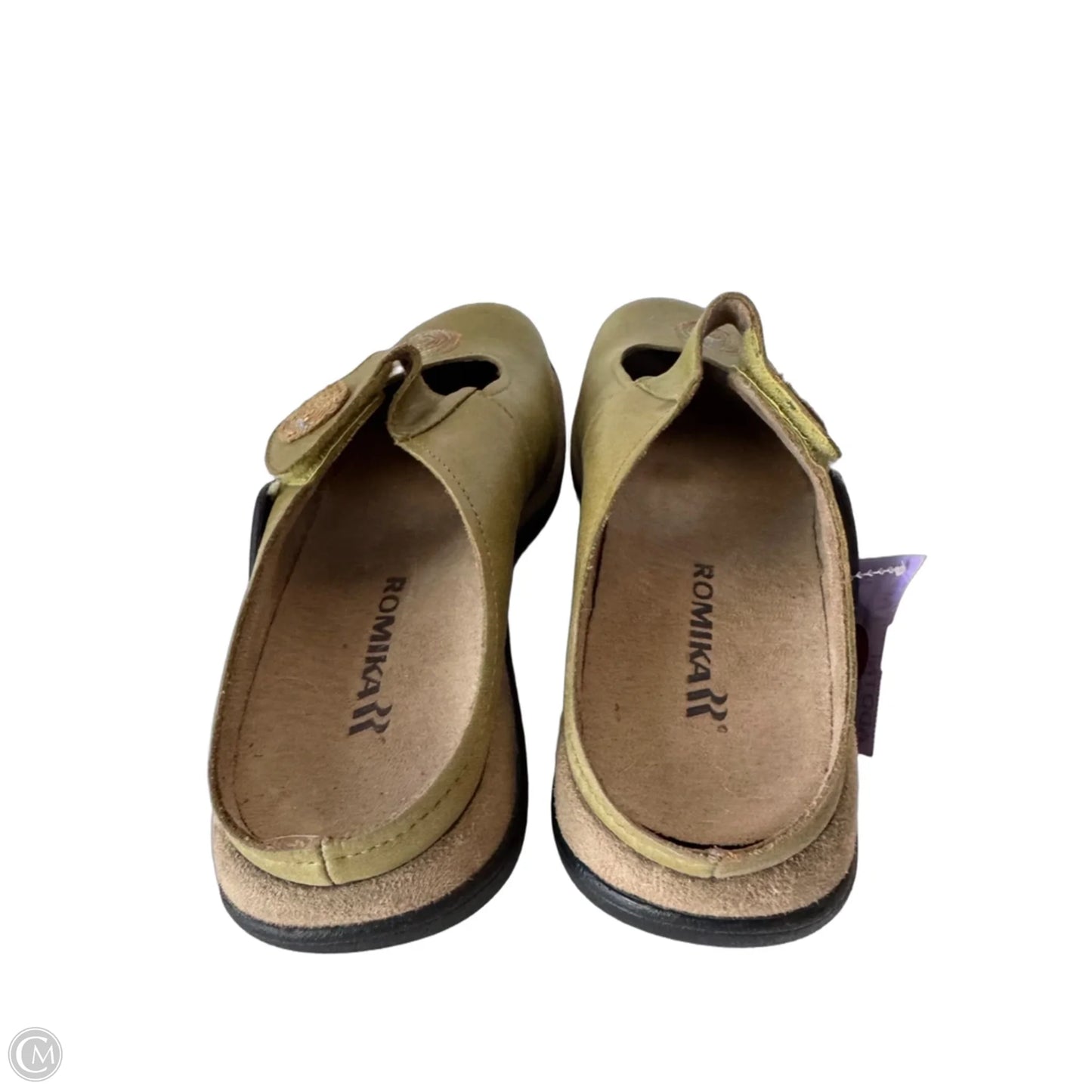 Shoes Flats By Romika In Green, Size: 9.5