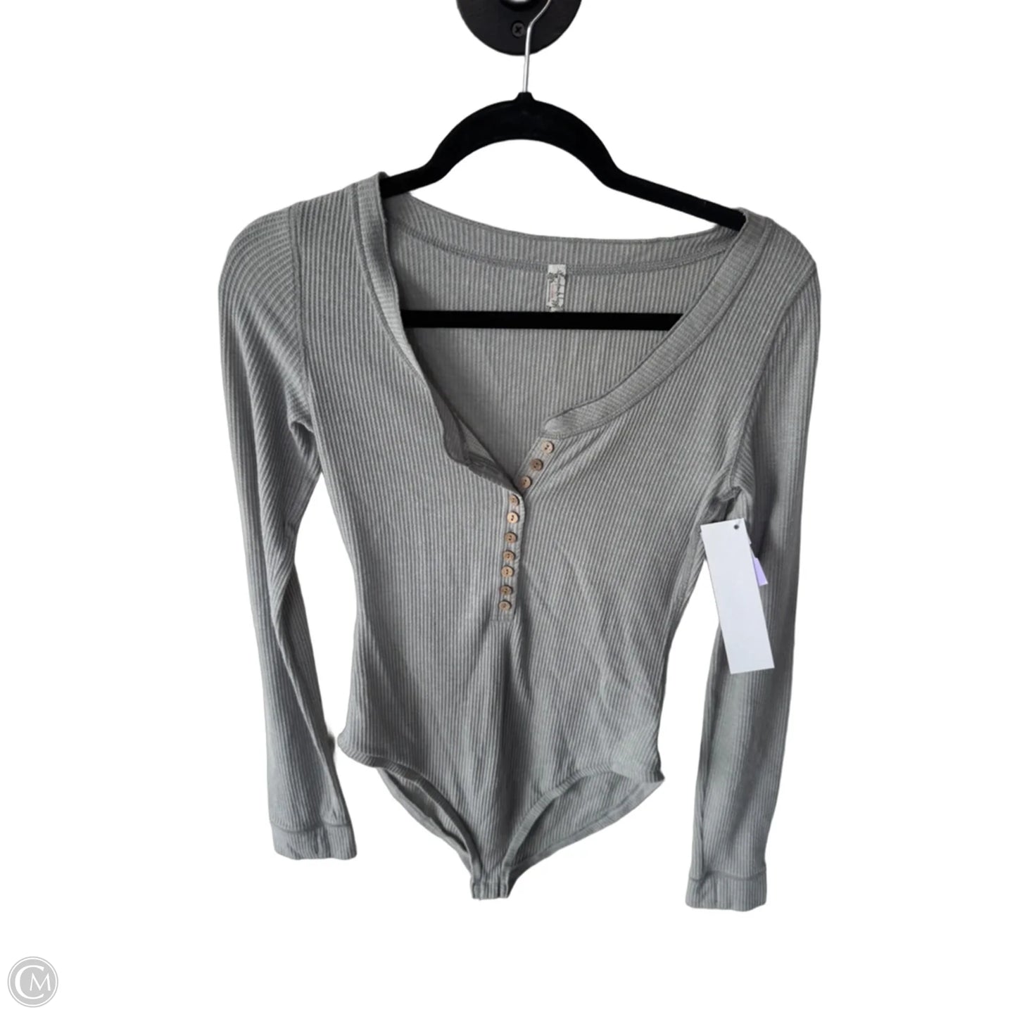 Bodysuit By Free People In Grey, Size: S