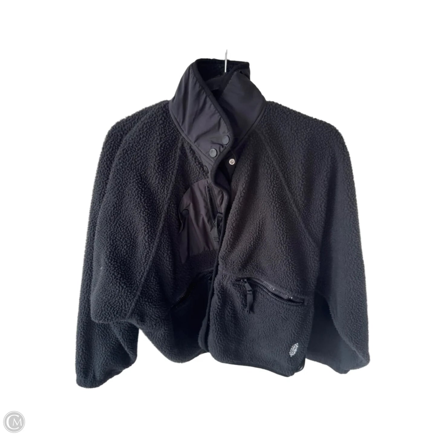 Jacket Fleece By Free People In Black, Size: Xs