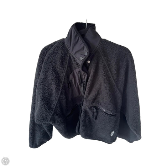 Jacket Fleece By Free People In Black, Size: Xs