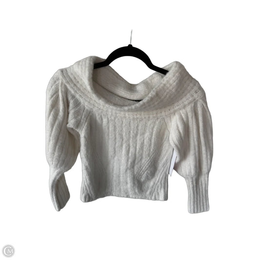Sweater By Pilcro In White, Size: Xs