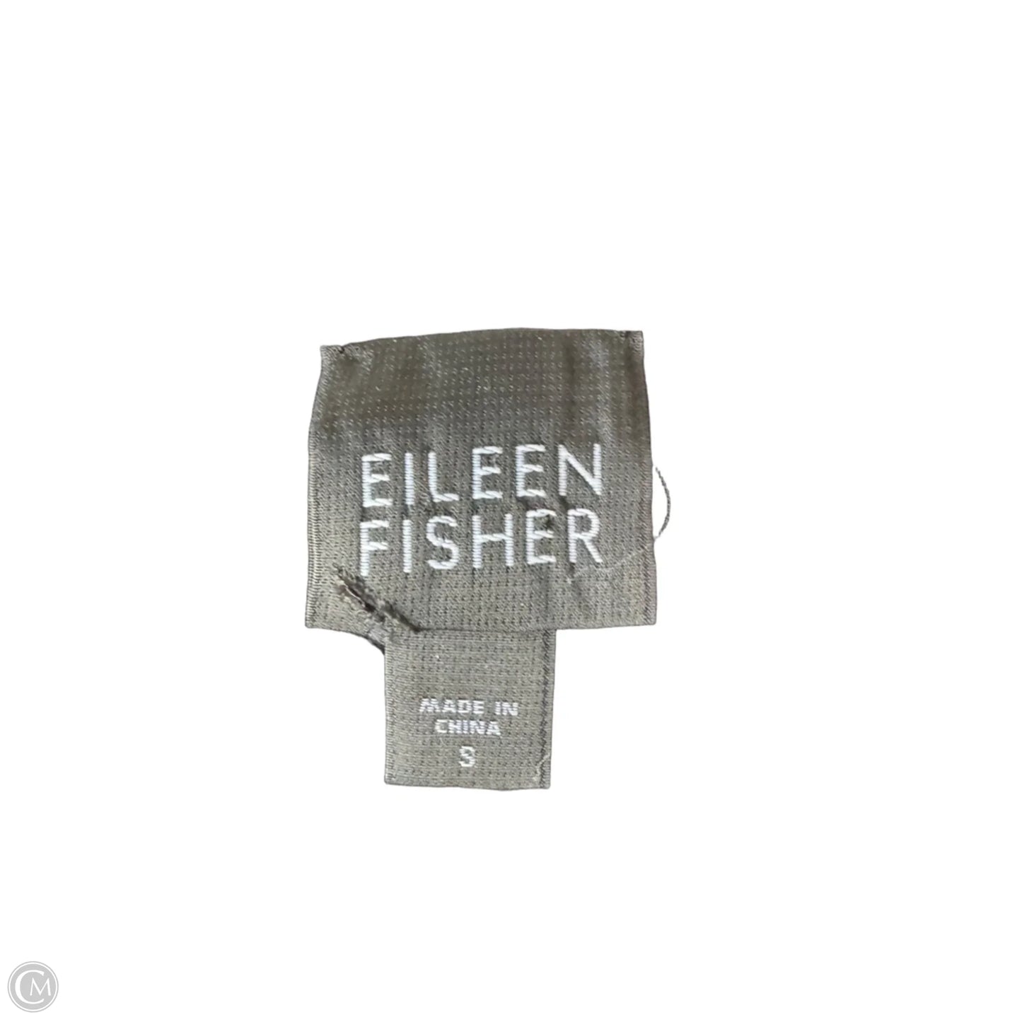 Top Short Sleeve By Eileen Fisher In Black, Size: S