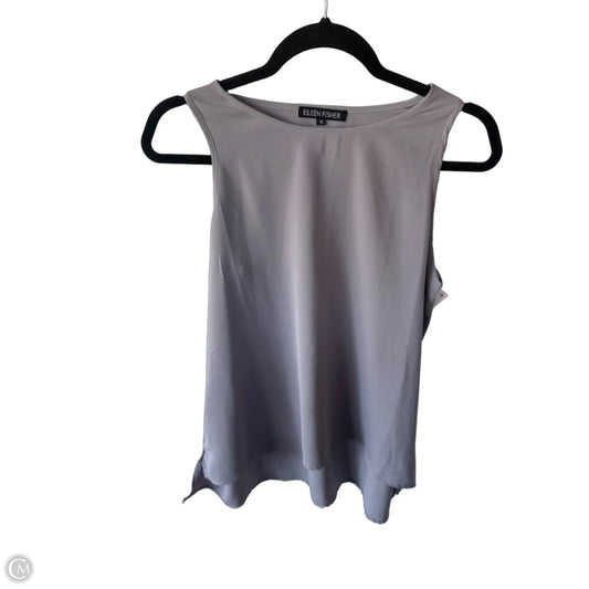Top Sleeveless By Eileen Fisher In Grey, Size: M