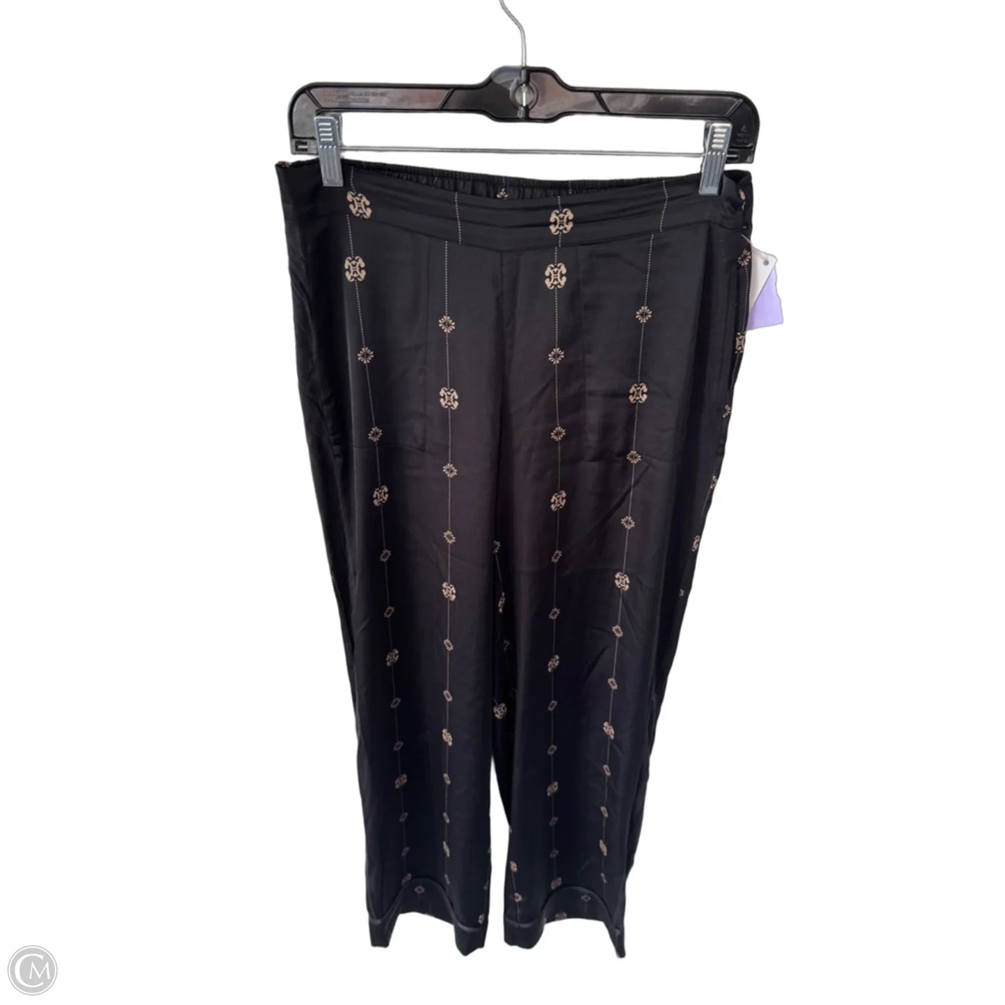Pajamas 2pc By Soma In Black & Tan, Size: Xs