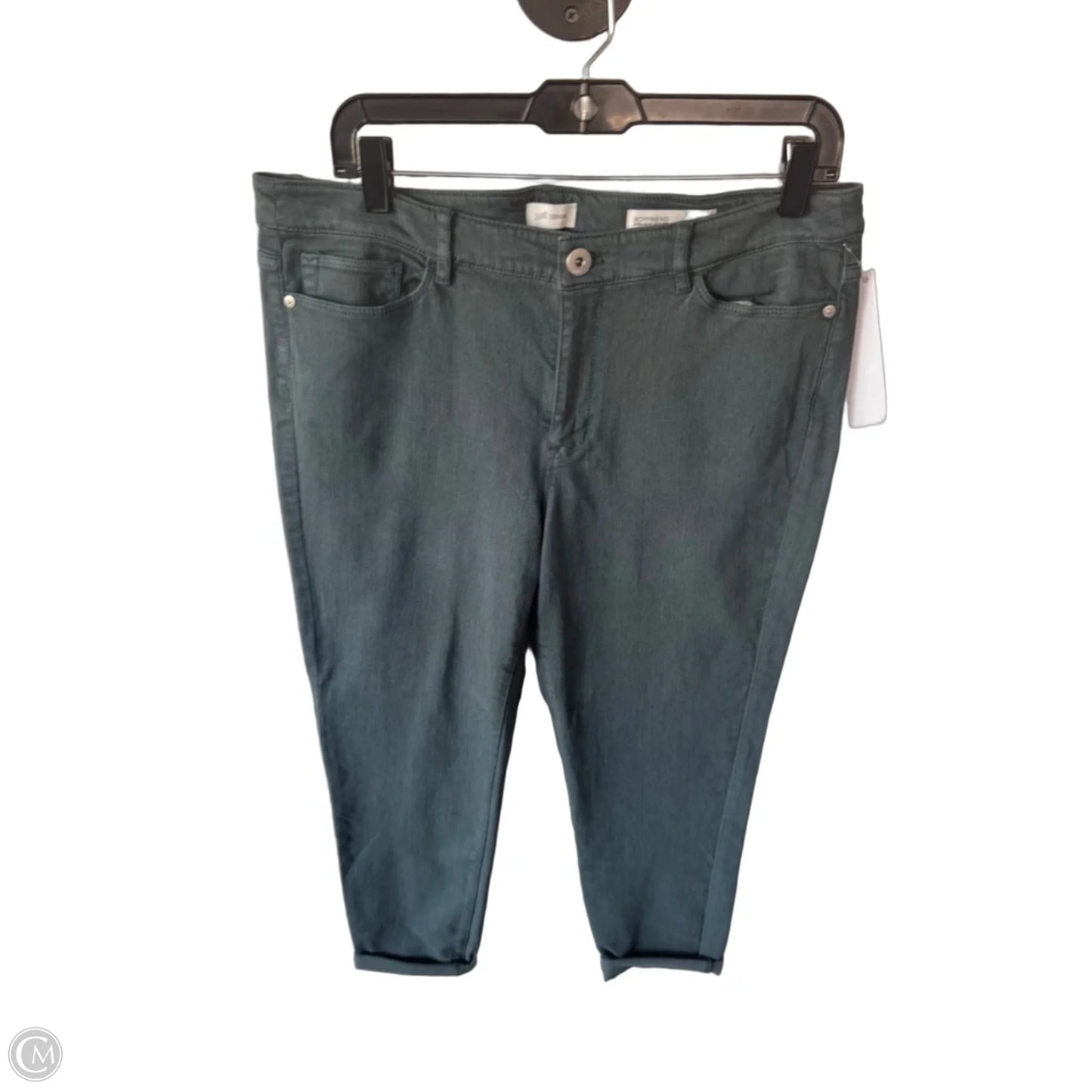 Jeans Boyfriend By J. Jill In Grey Denim, Size: 12