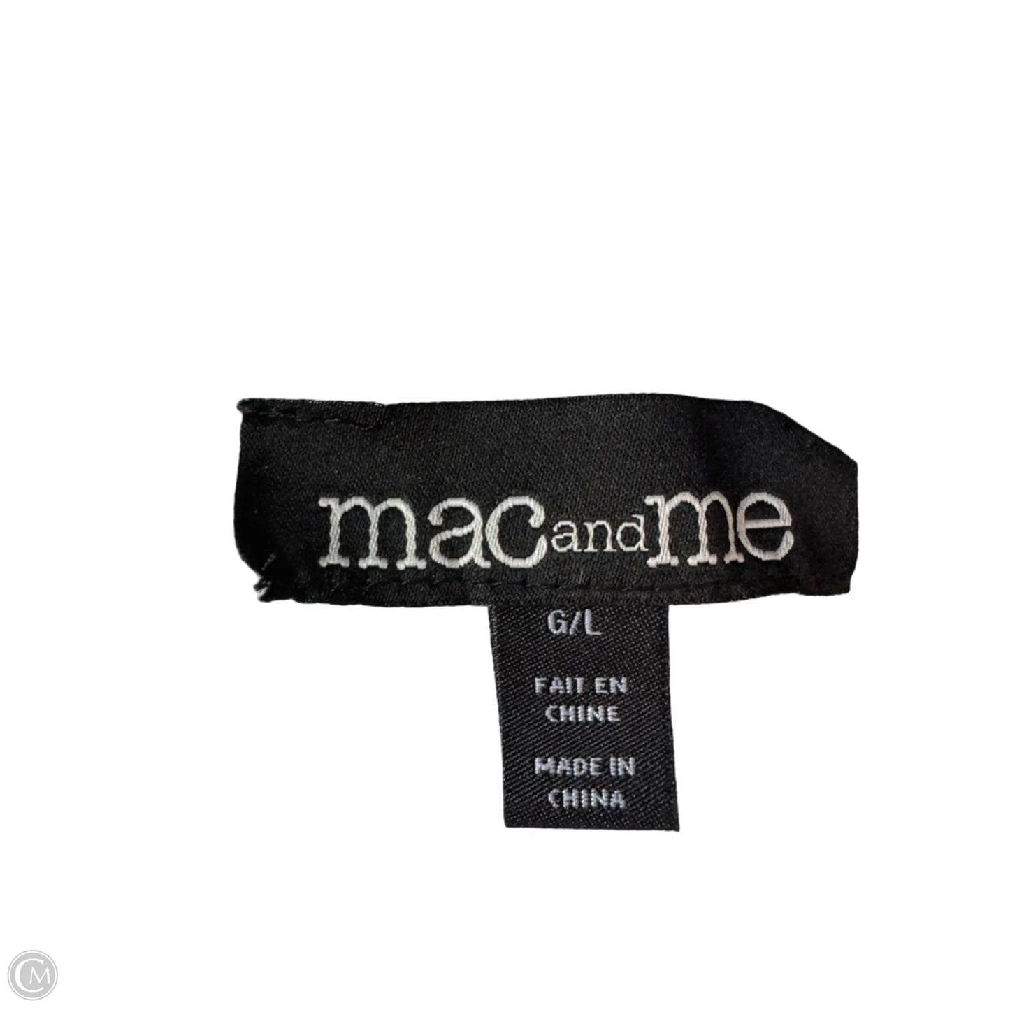 Jacket Denim By Clothes Mentor In White Denim, Size: L