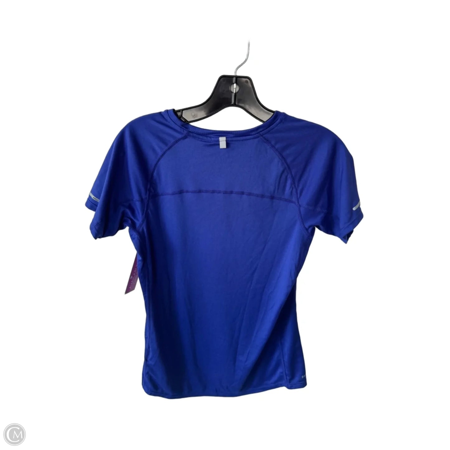 Athletic Top Short Sleeve By Nike In Purple, Size: S