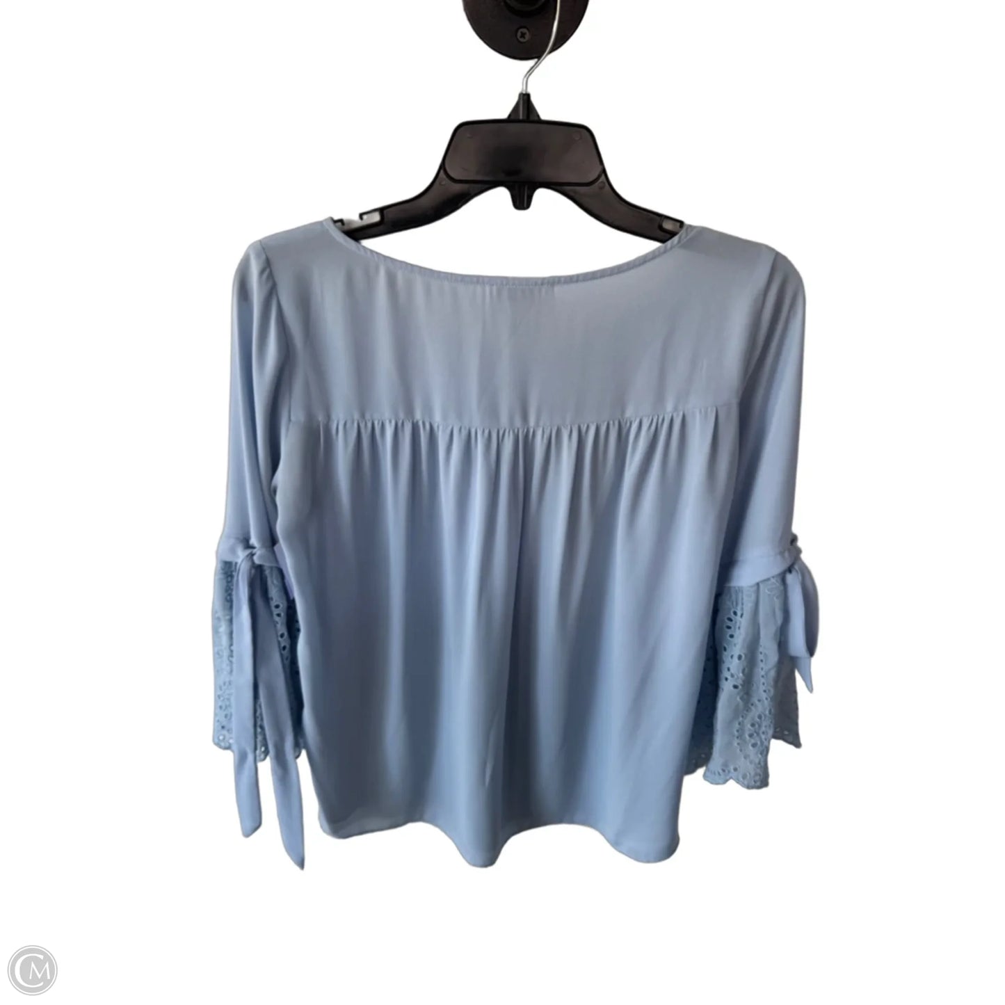 Top 3/4 Sleeve By Loft In Blue, Size: Xs