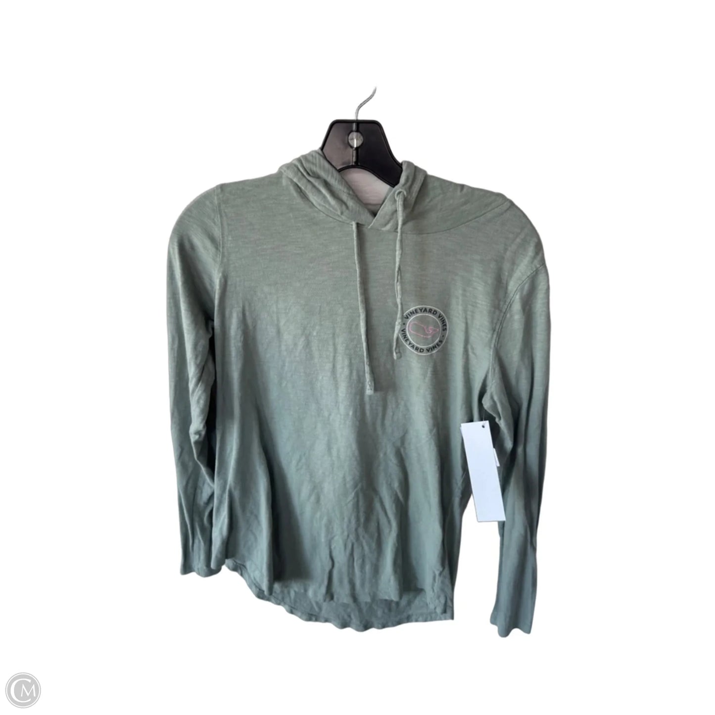 Top Long Sleeve By Vineyard Vines In Green, Size: Xs