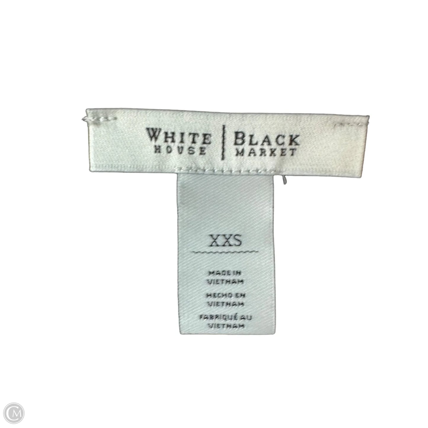 Top Long Sleeve By White House Black Market In Black, Size: Xxs